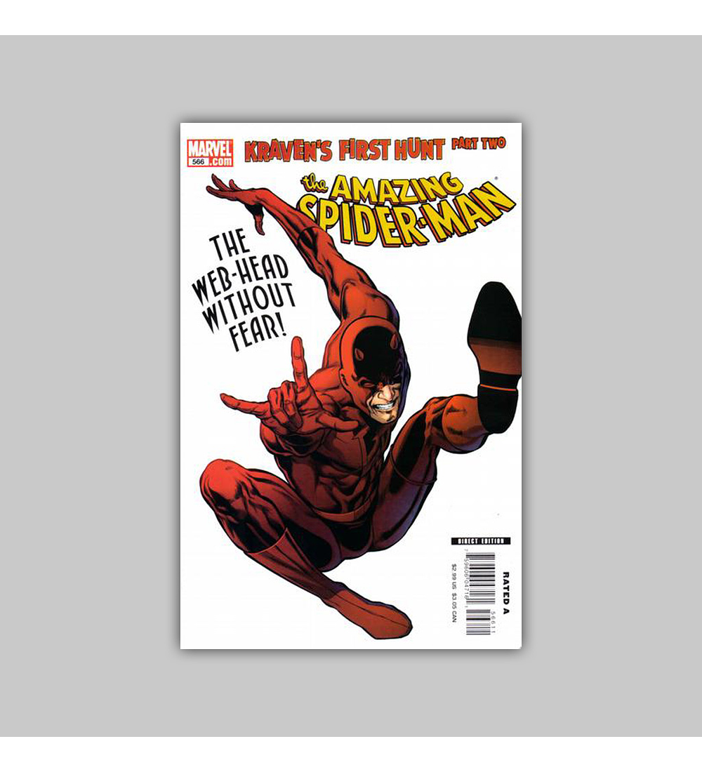 Amazing Spider-Man 566 2008