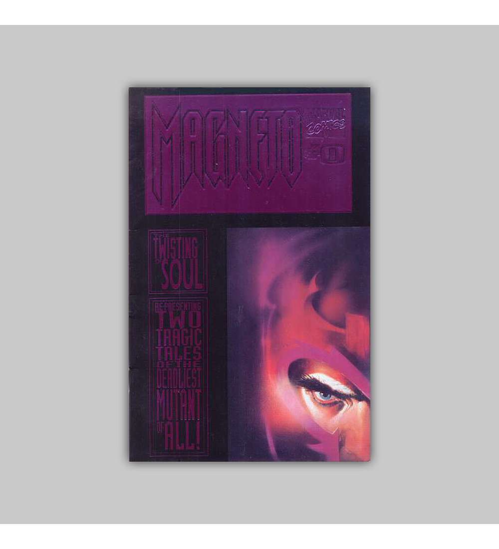 Magneto 0 Embossed Foil 1993