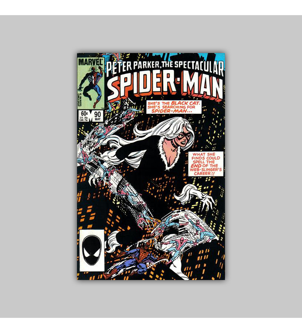 Peter Parker, the Spectacular Spider-Man 90 VF/NM 9.0 1984