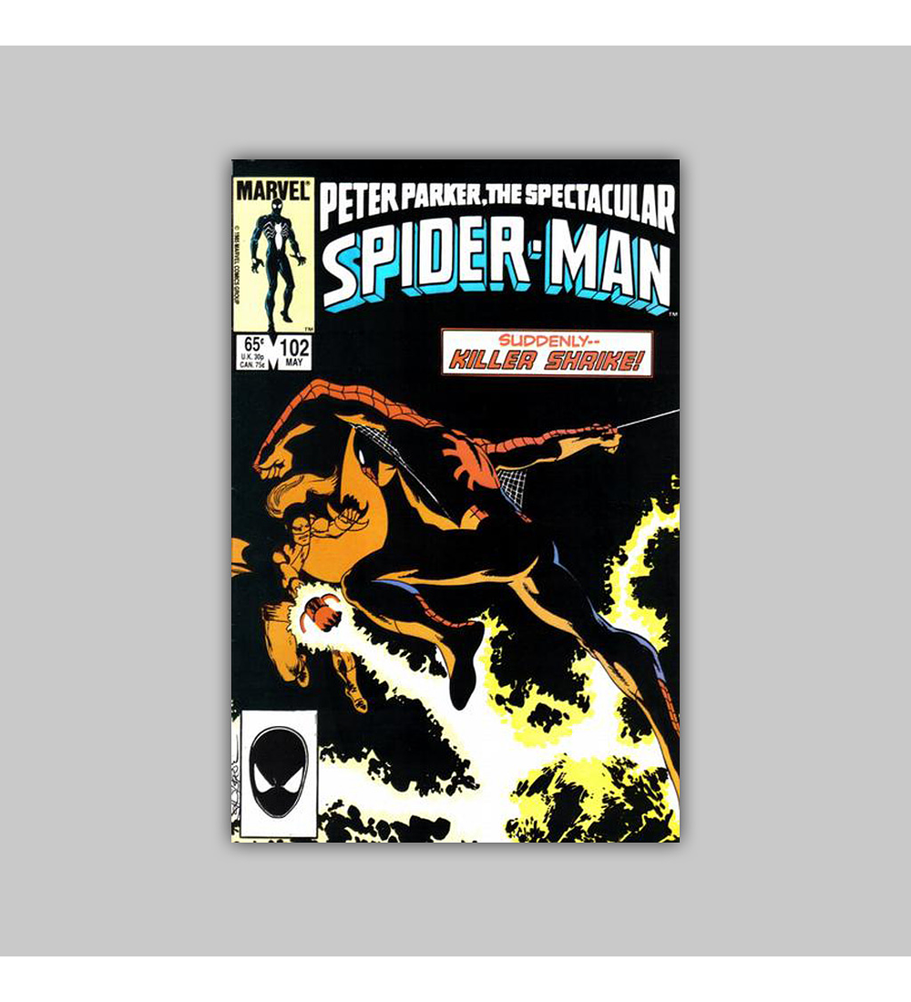 Peter Parker, the Spectacular Spider-Man 102 1985