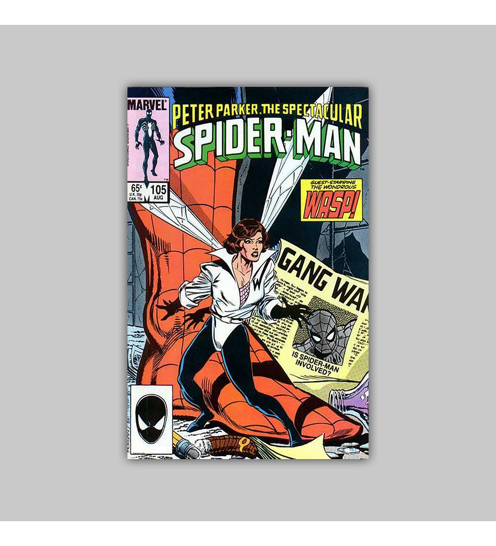 Peter Parker, the Spectacular Spider-Man 105 1985