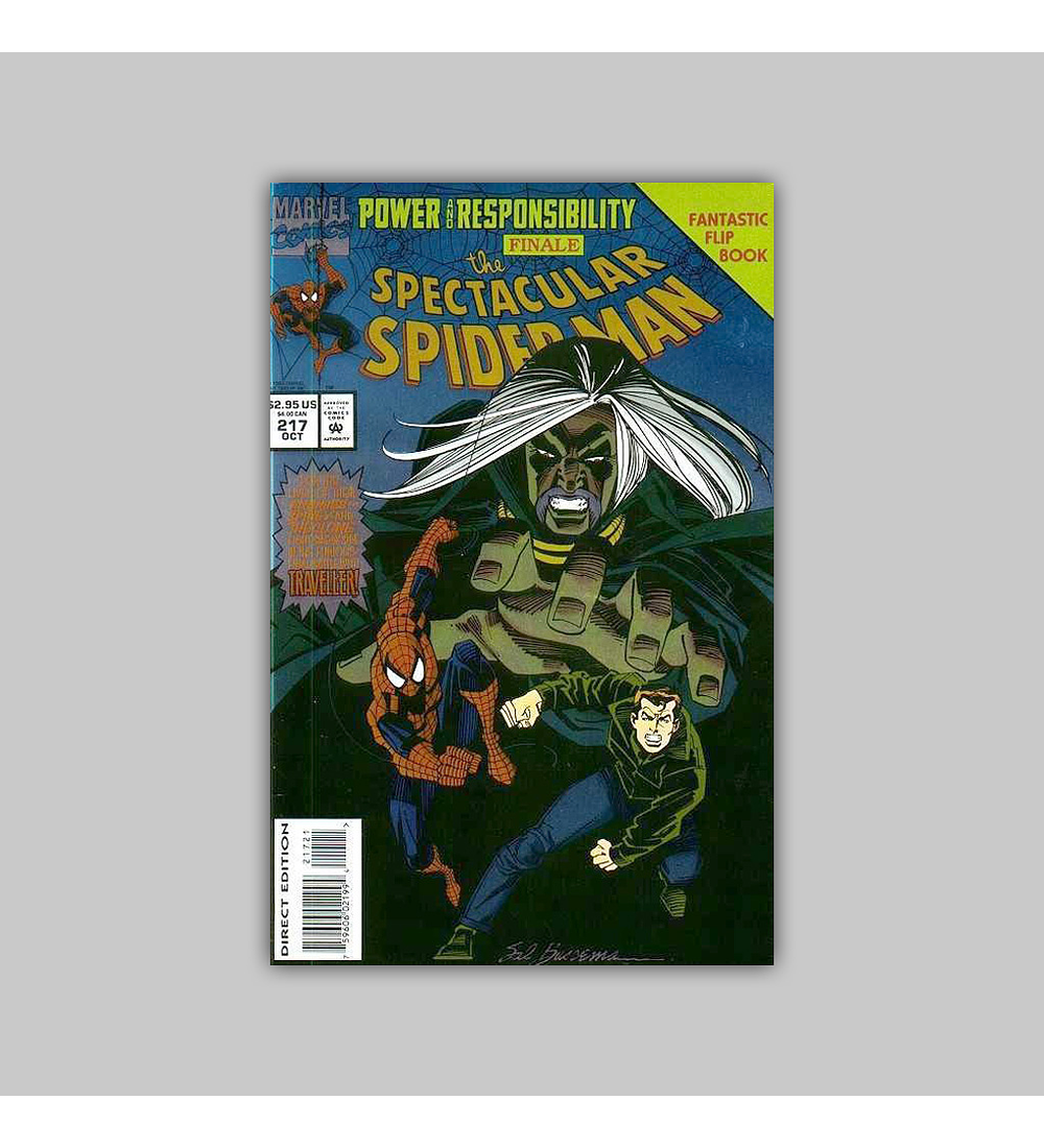 Spectacular Spider-Man 217 Foil 1994