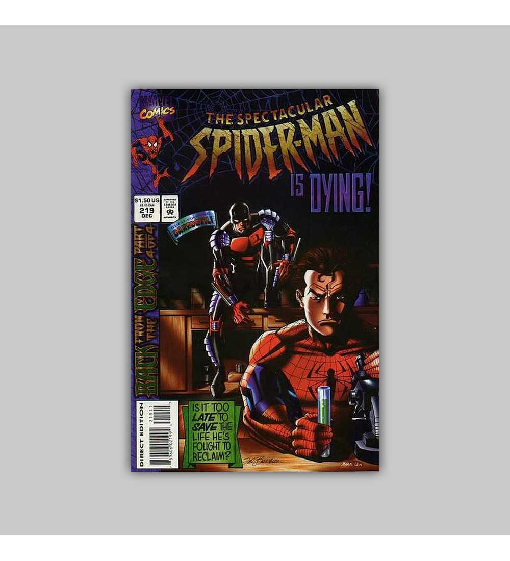 Spectacular Spider-Man 219 1994