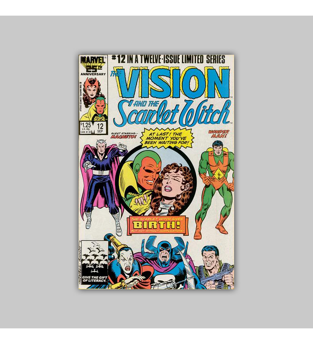 The Vision and the Scarlet Witch 12 1986