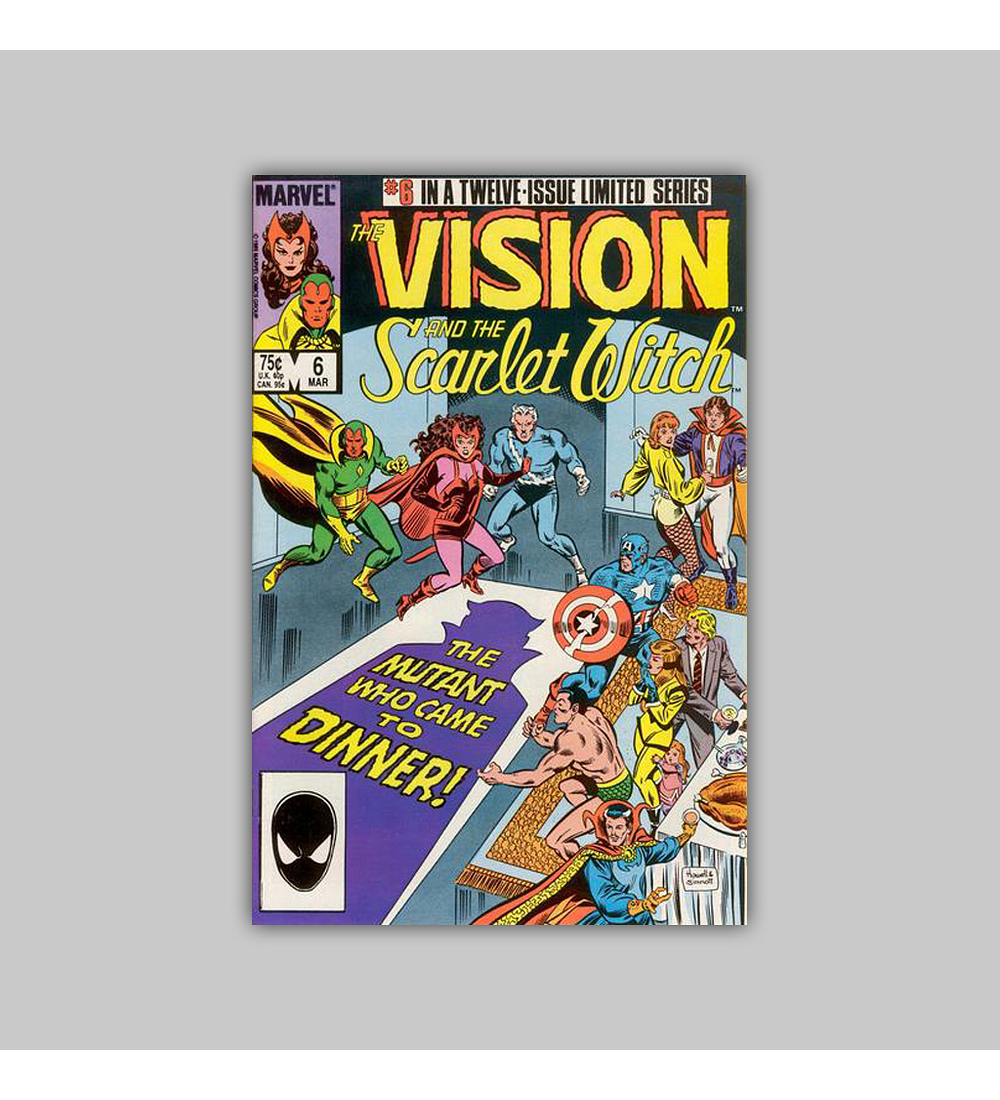 The Vision and the Scarlet Witch 6 1986