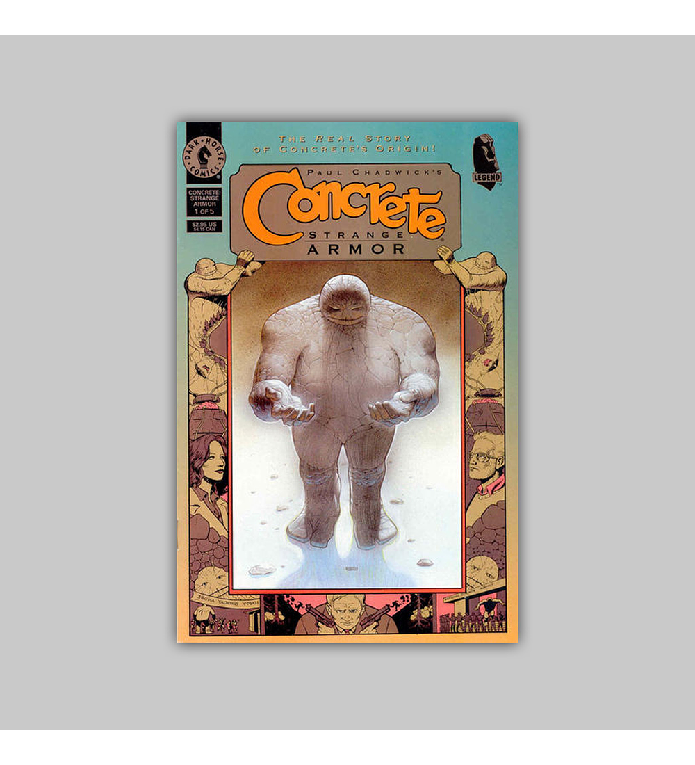 Concrete: Strange Armor (complete limited series) 1998