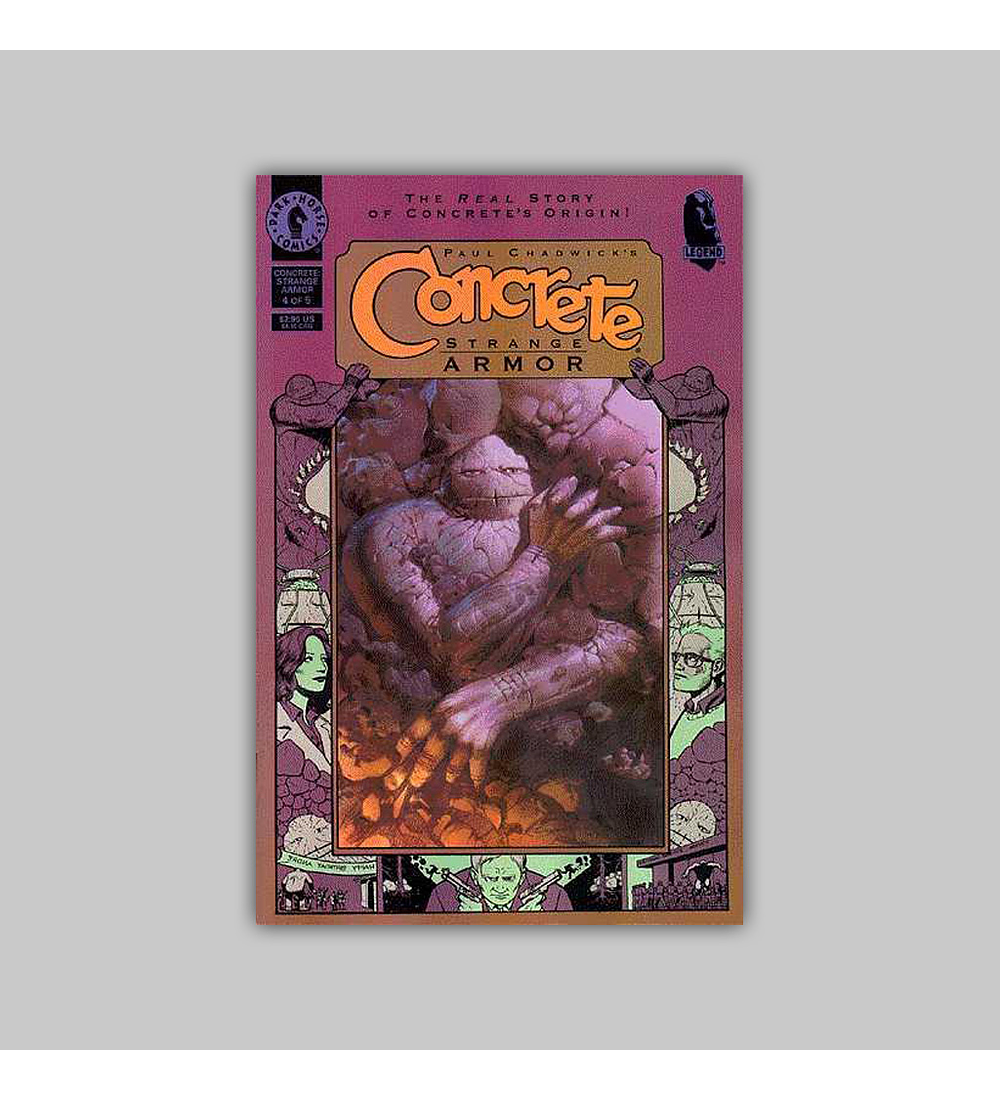 Concrete: Strange Armor (complete limited series) 1998