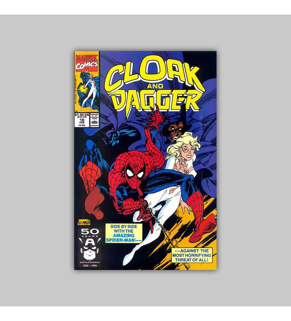 Cloak and Dagger 16 1991