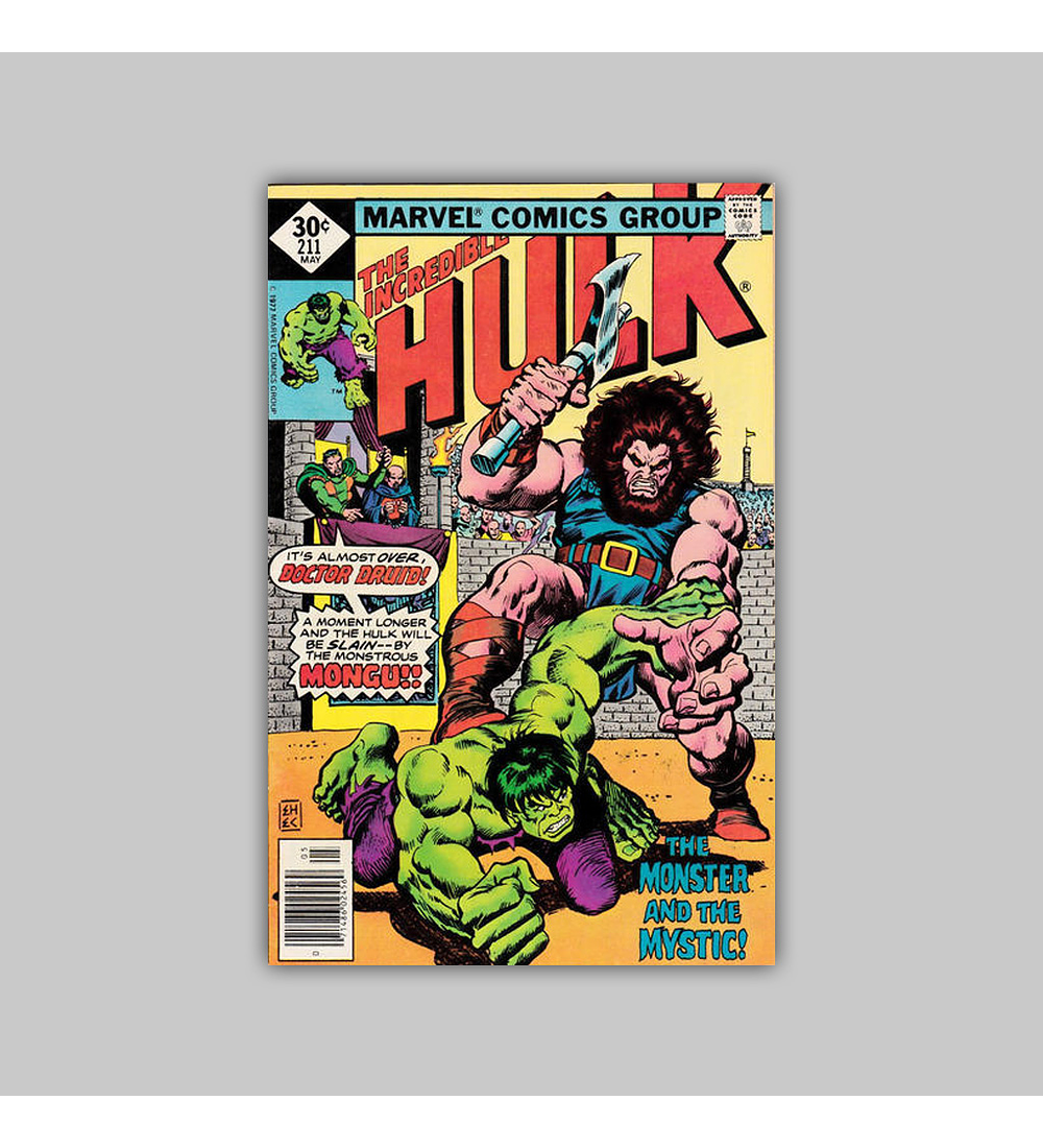 Incredible Hulk 211 1977