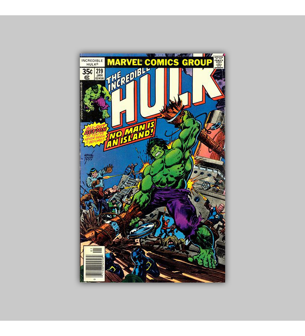 Incredible Hulk 219 FN (6.0)