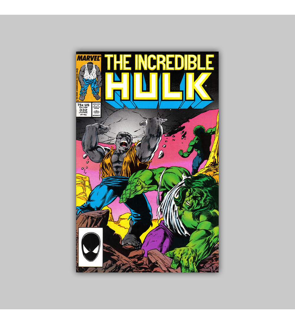 Incredible Hulk 332 1987
