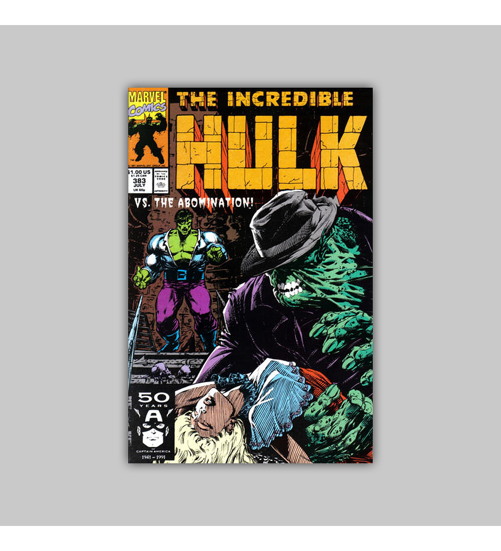 Incredible Hulk 383 1991
