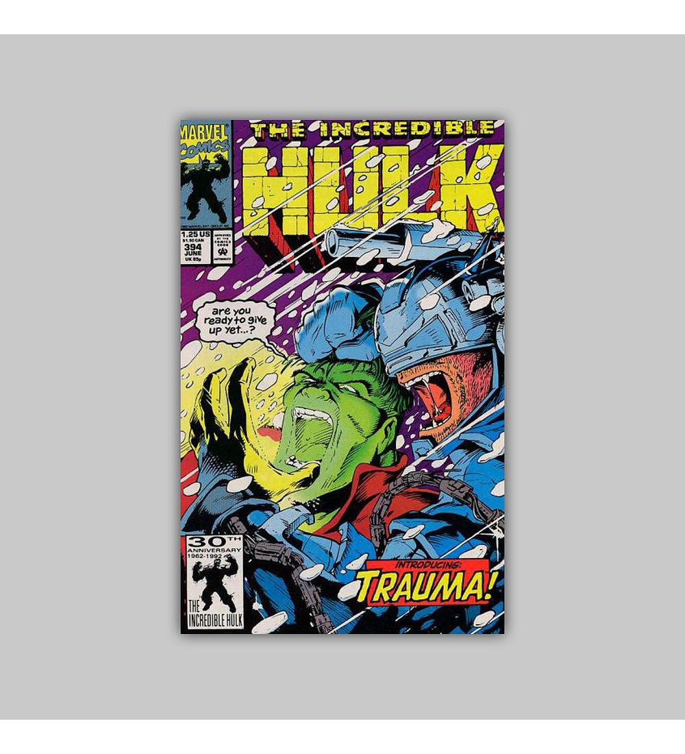 Incredible Hulk 394 1992
