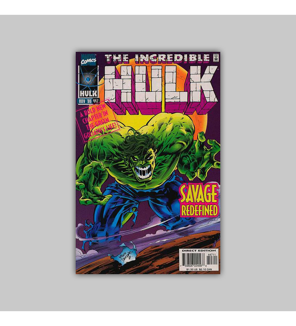 Incredible Hulk 447 1996