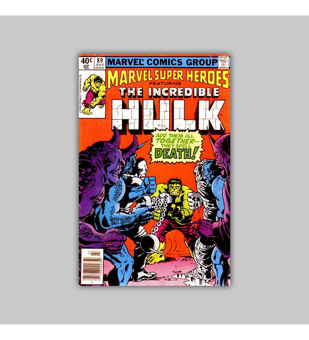 Marvel Super-Heroes 89 VF (8.0) 1980