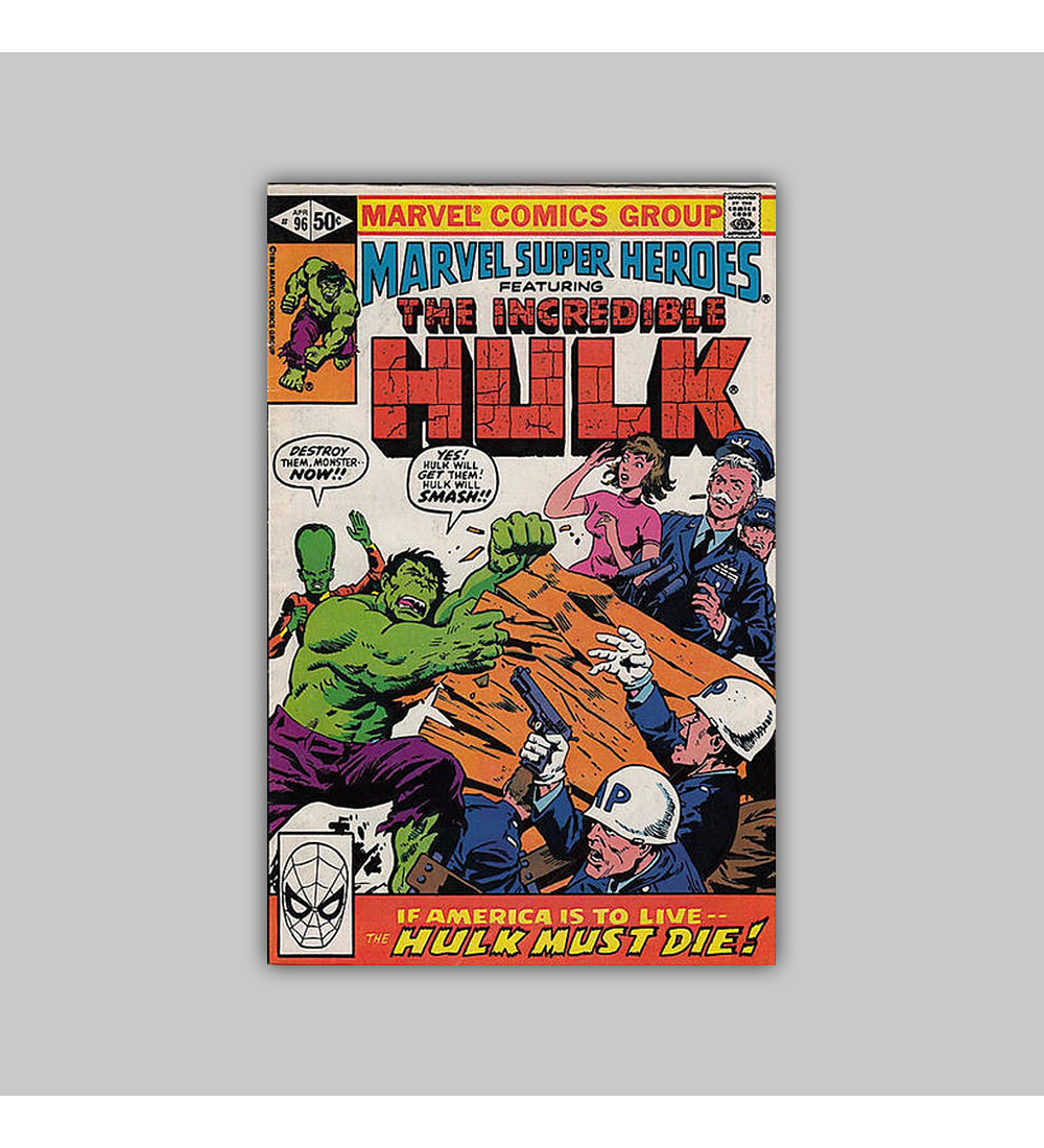 Marvel Super-Heroes 96 FN (6.0) 1981