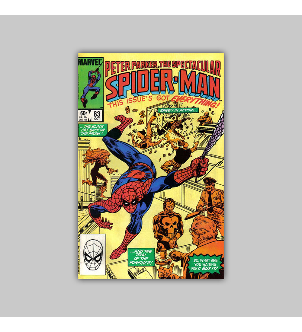 Peter Parker, the Spectacular Spider-Man 83 1983