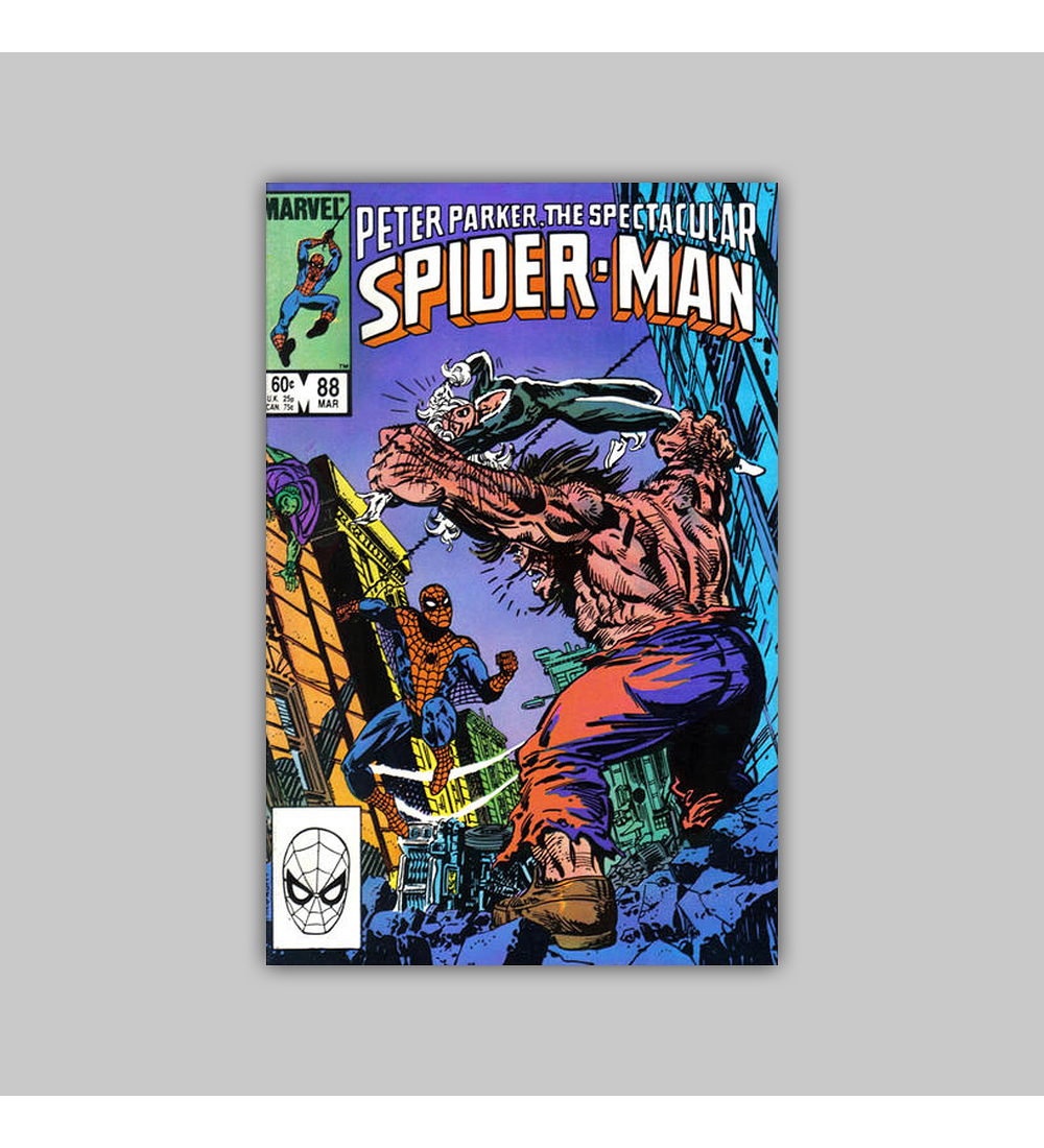 Peter Parker, the Spectacular Spider-Man 88 VF (8.0) 1984