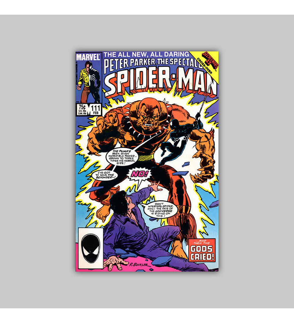 Peter Parker, the Spectacular Spider-Man 111 1986