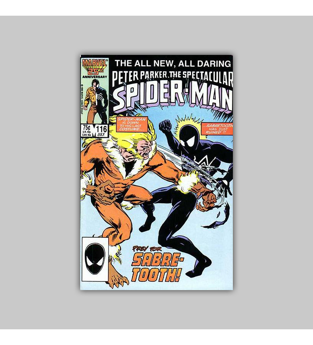Peter Parker, the Spectacular Spider-Man 116 1986