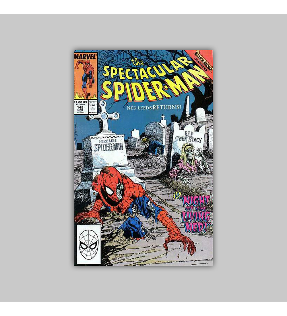 Peter Parker, the Spectacular Spider-Man 148 1989