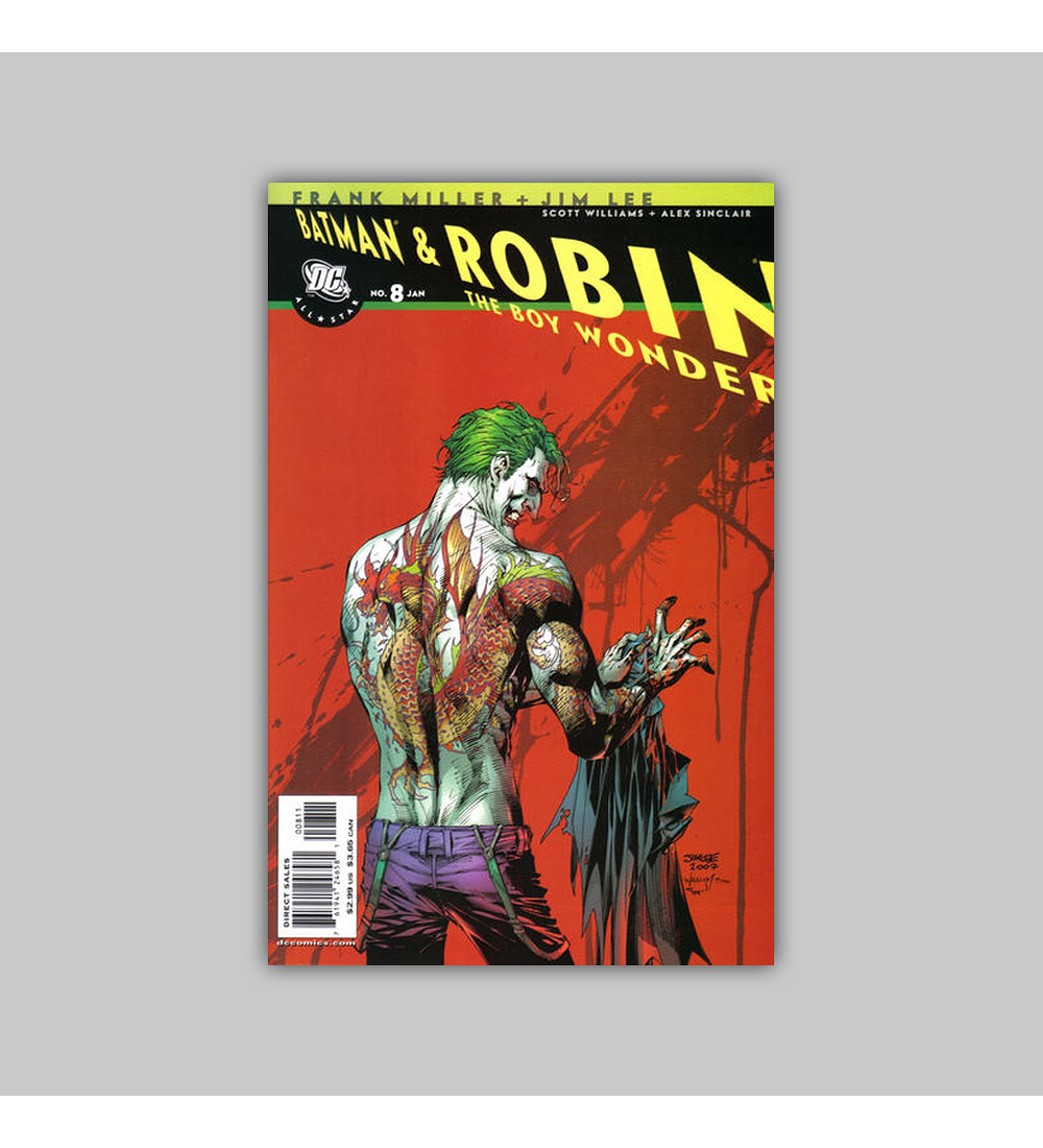 All Star Batman and Robin the Boy Wonder 8 2008