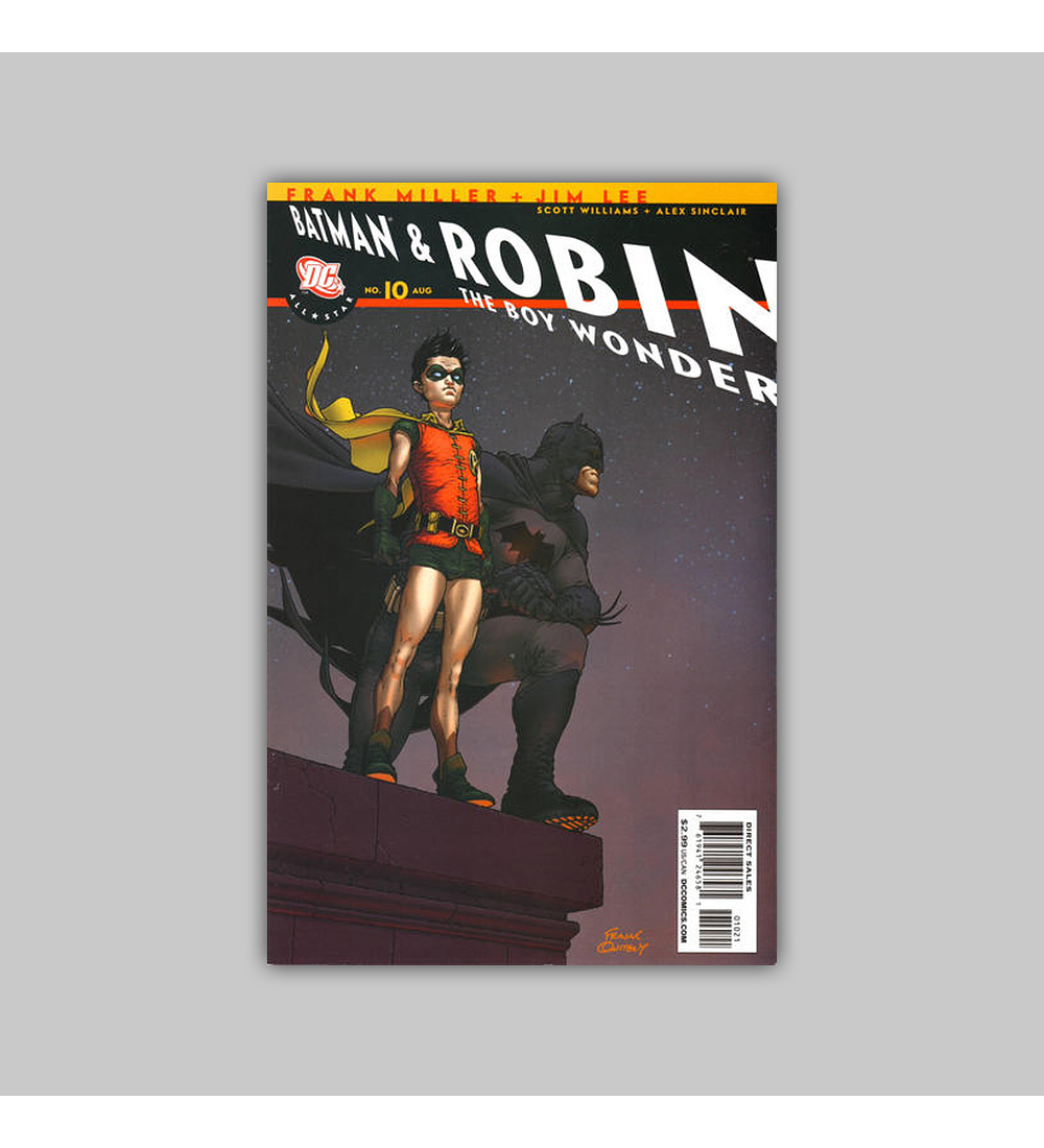 All Star Batman and Robin the Boy Wonder 10 B 2008