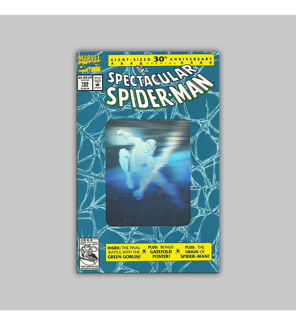 Spectacular Spider-Man 189 Hologram 1992