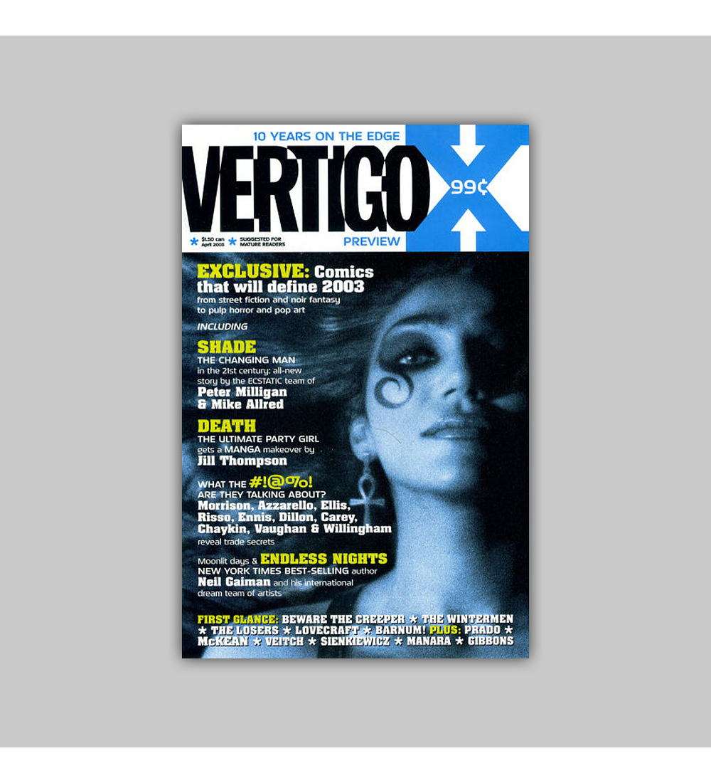 Vertigo X Preview 2003