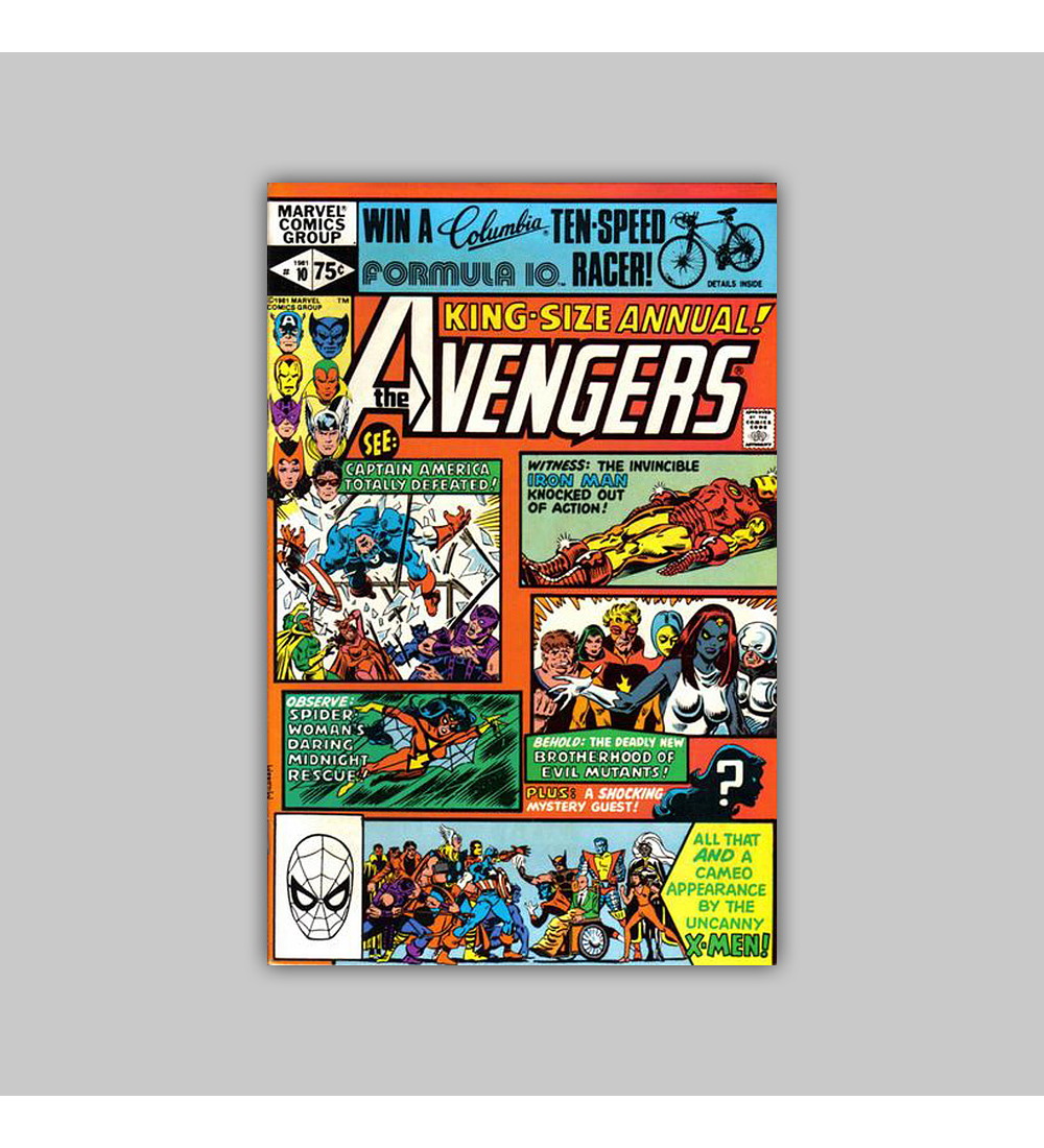 Avengers Annual 10 VF+ (8.5) 1981