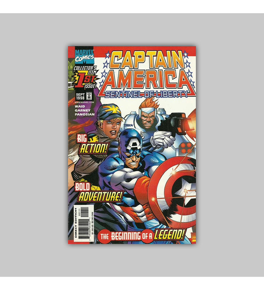 Captain America: Sentinel of Liberty 1 1998