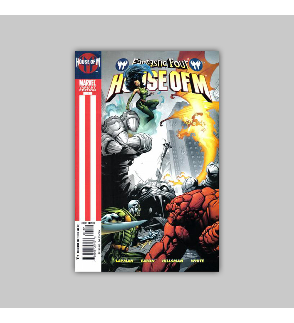 Fantastic Four: House of M 1 2nd printing 2005