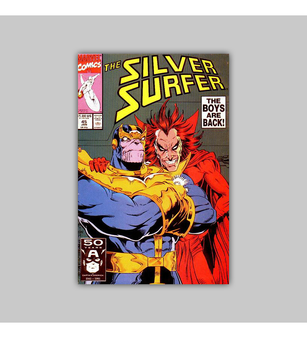 Silver Surfer (Vol. 3) 45 VF/NM (9.0) 1991
