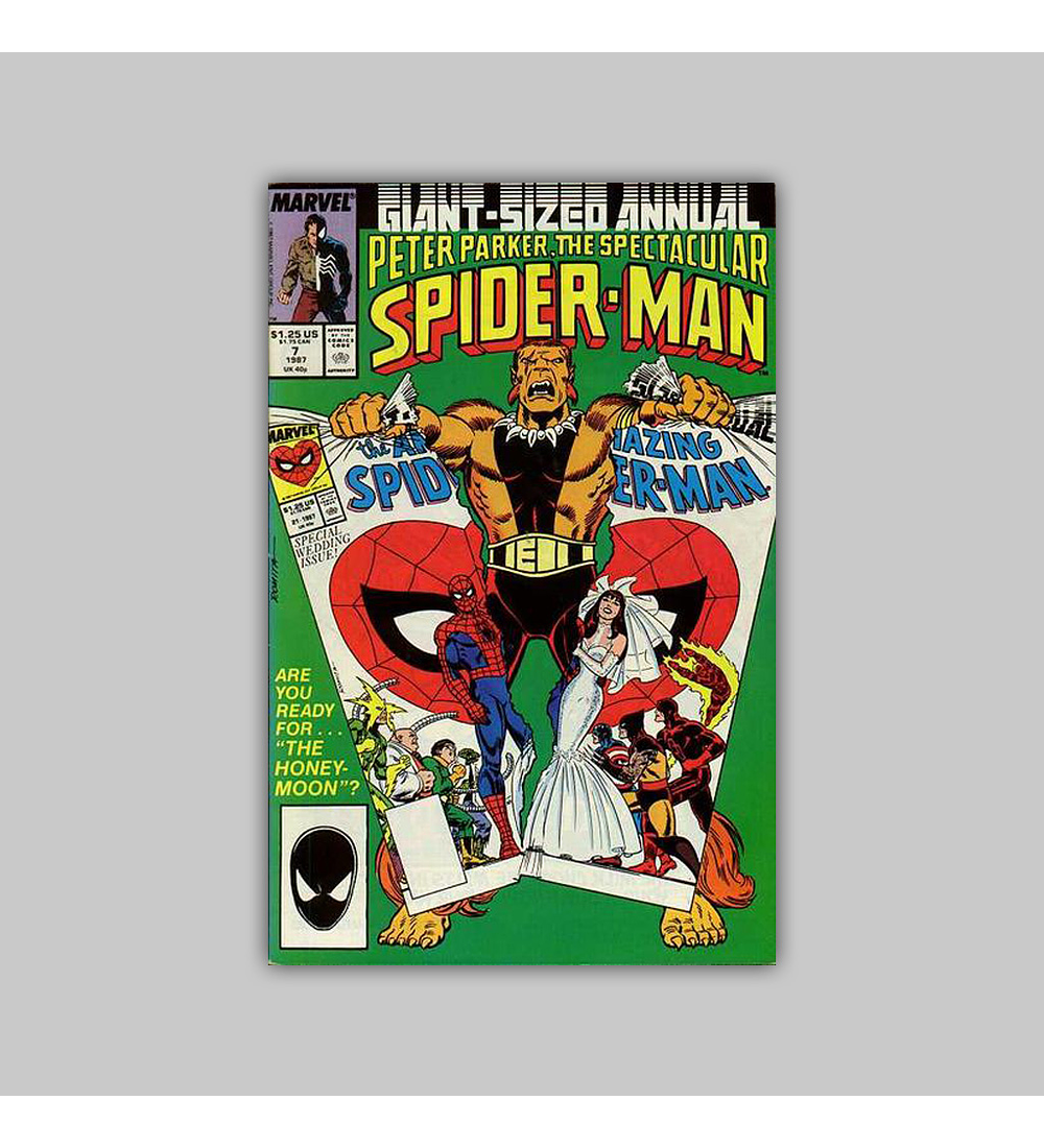 Spectacular Spider-Man Annual 7 VF (8.0) 1987