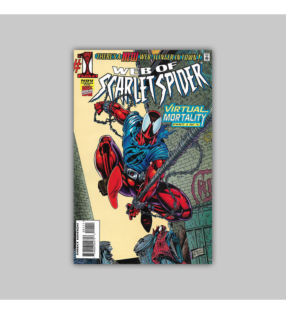 Web of Scarlet Spider 1 1995