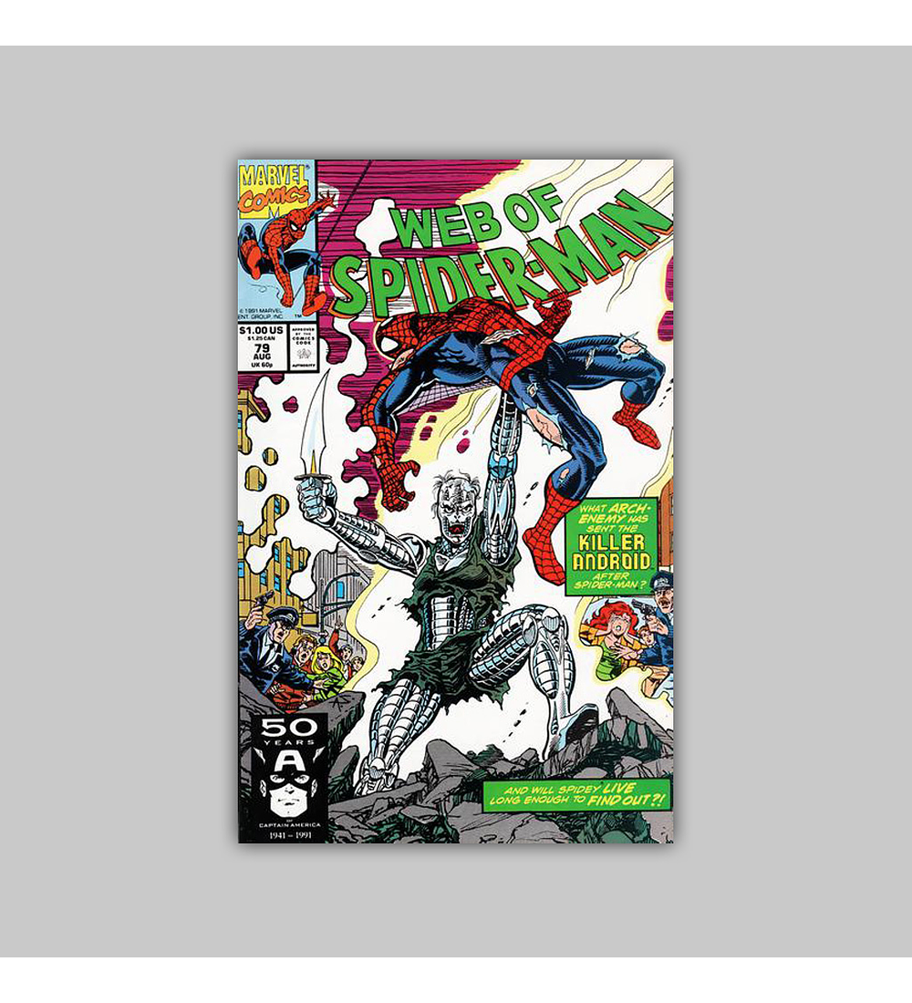 Web of Spider-Man 79 1991