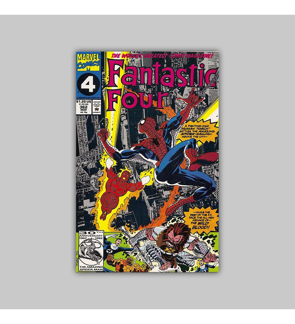 Fantastic Four 362 1992