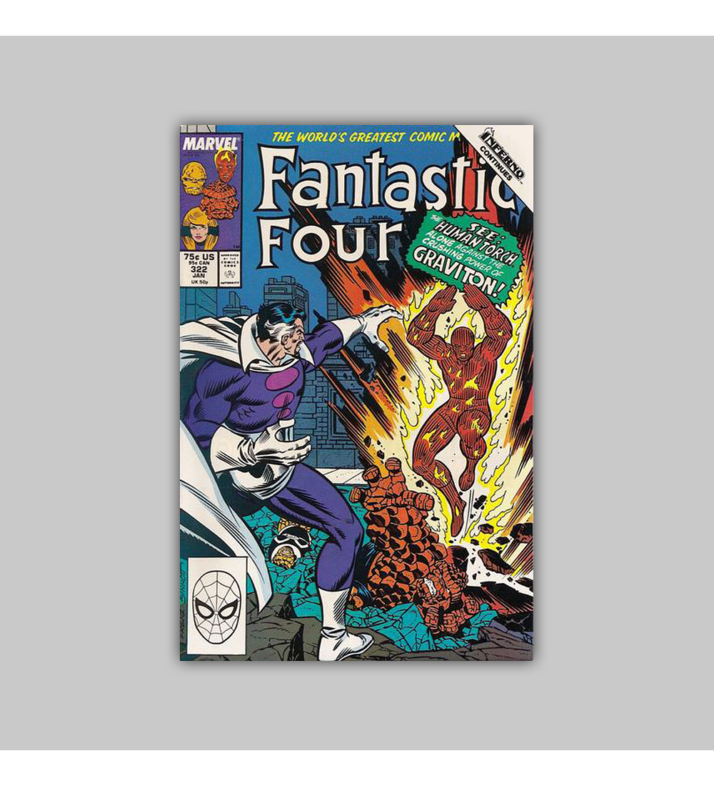 Fantastic Four 322 1989