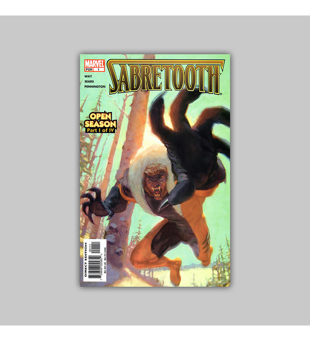 Sabretooth: Open Season (complete limited series) 2004