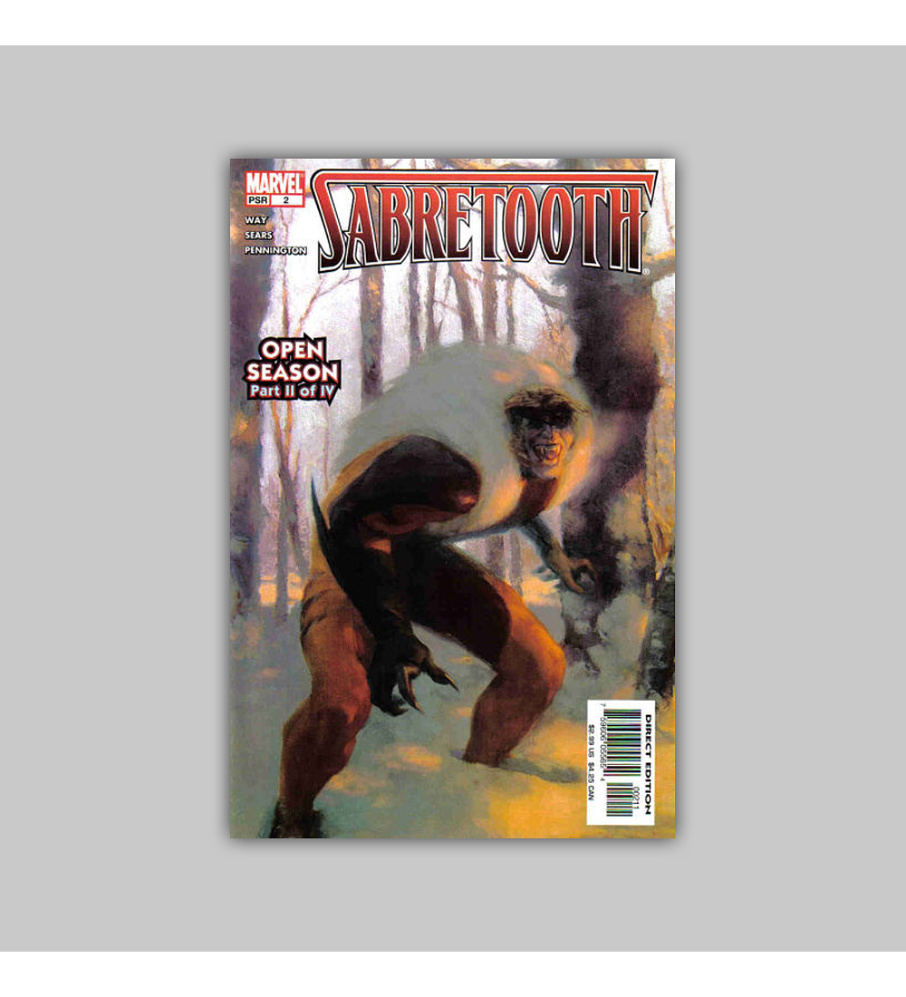 Sabretooth: Open Season (complete limited series) 2004