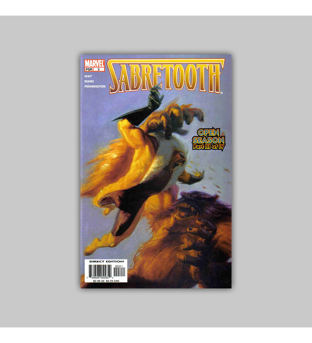 Sabretooth: Open Season (complete limited series) 2004