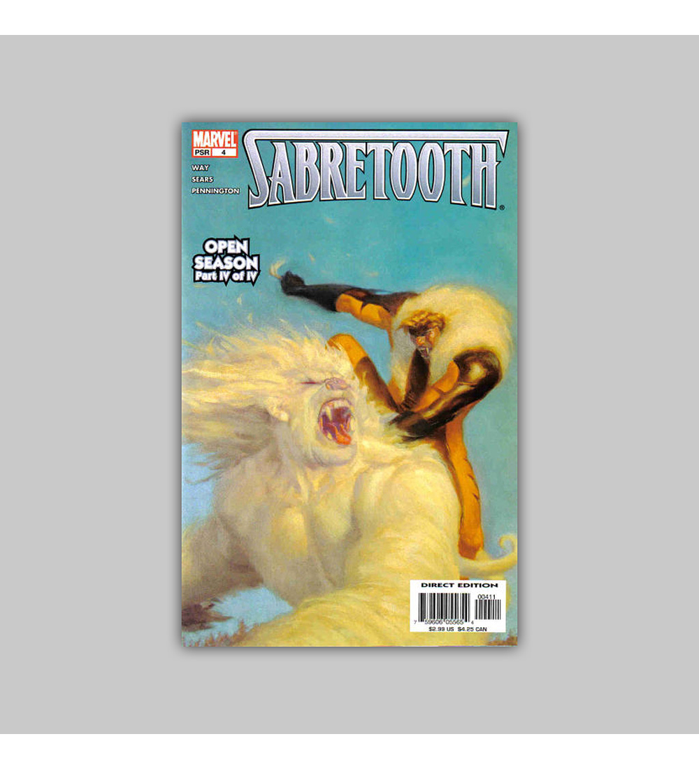 Sabretooth: Open Season (complete limited series) 2004