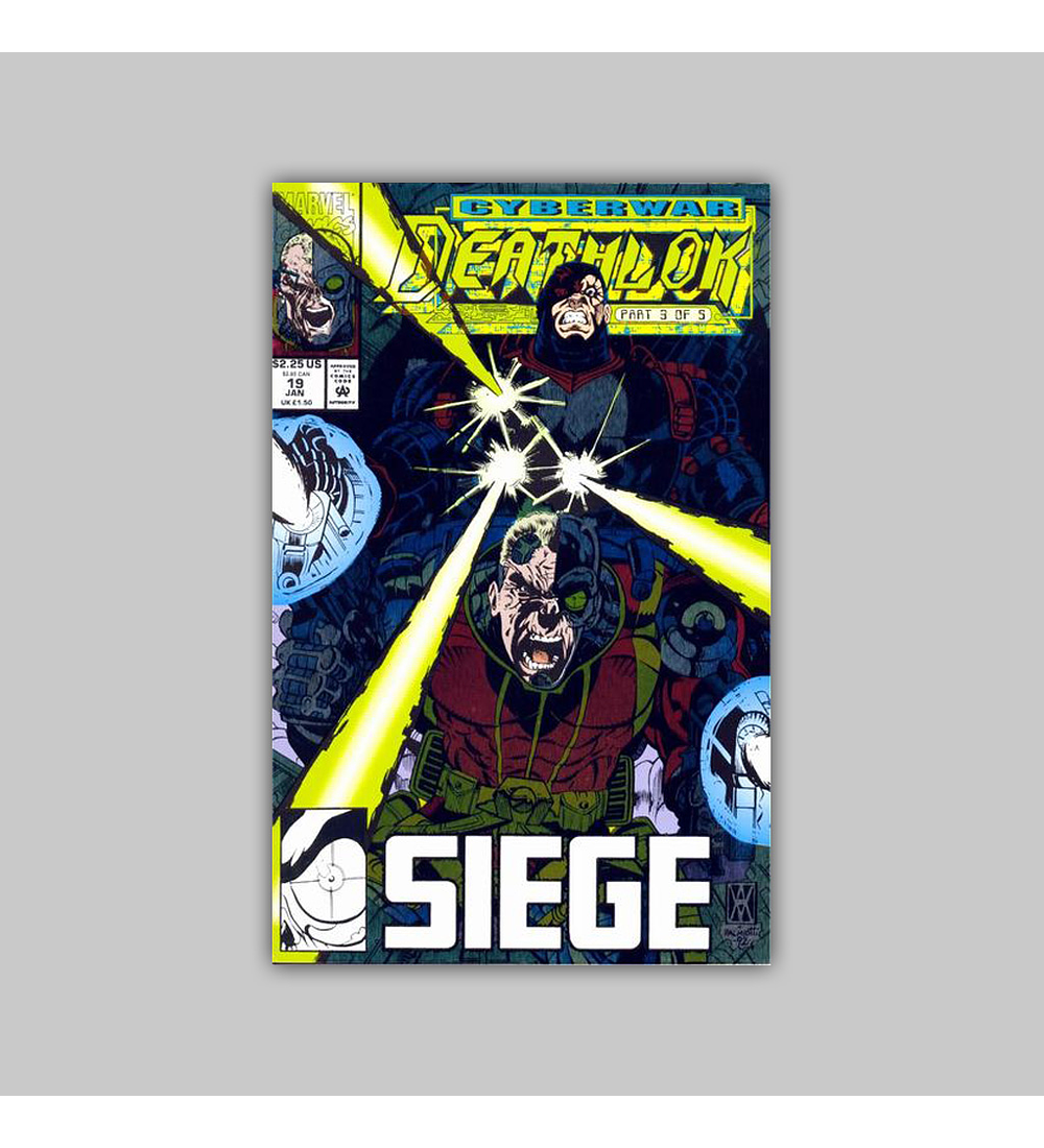 Deathlok 19 Foil 1993