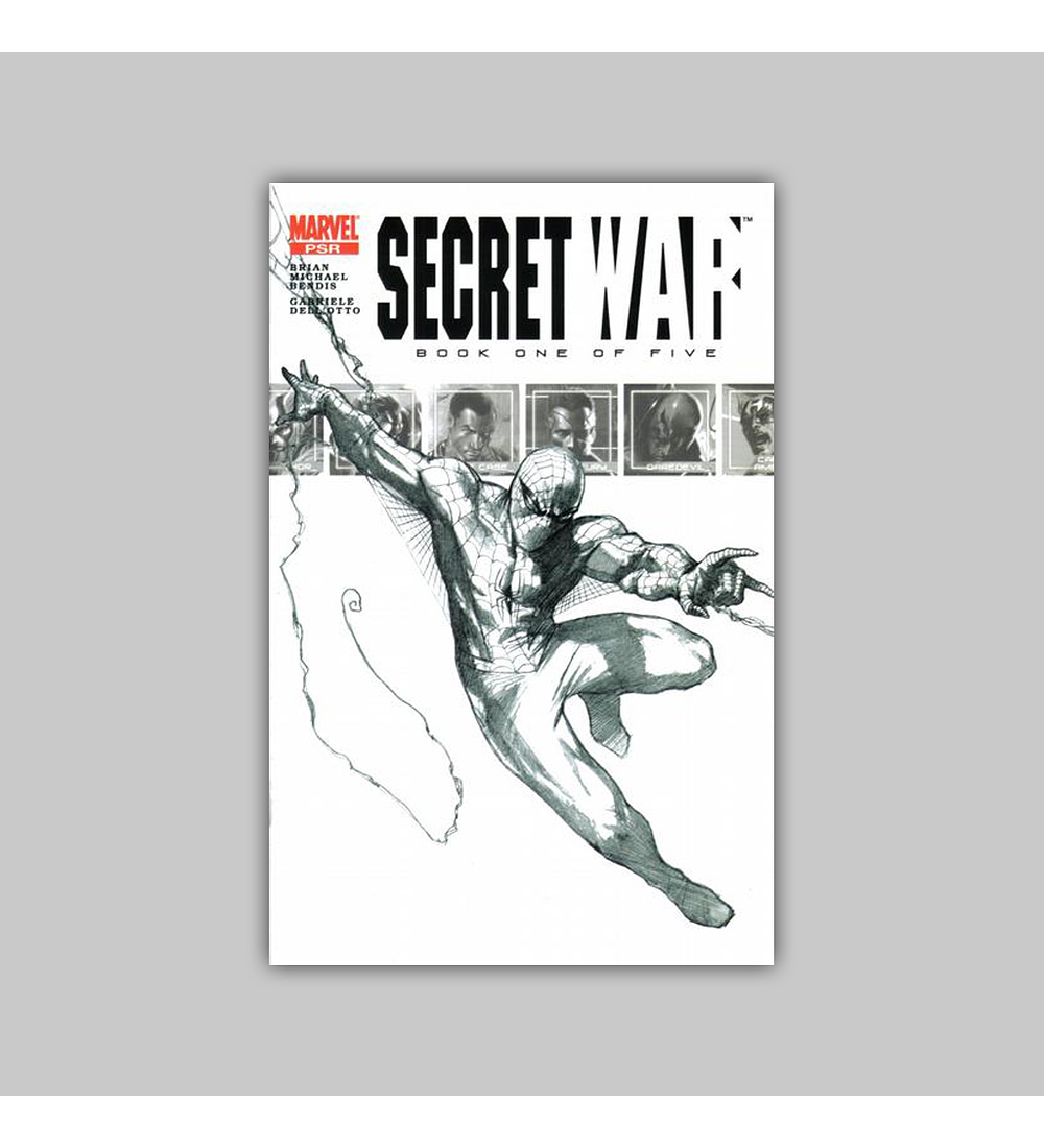 Secret War 1 3rd printing 2004
