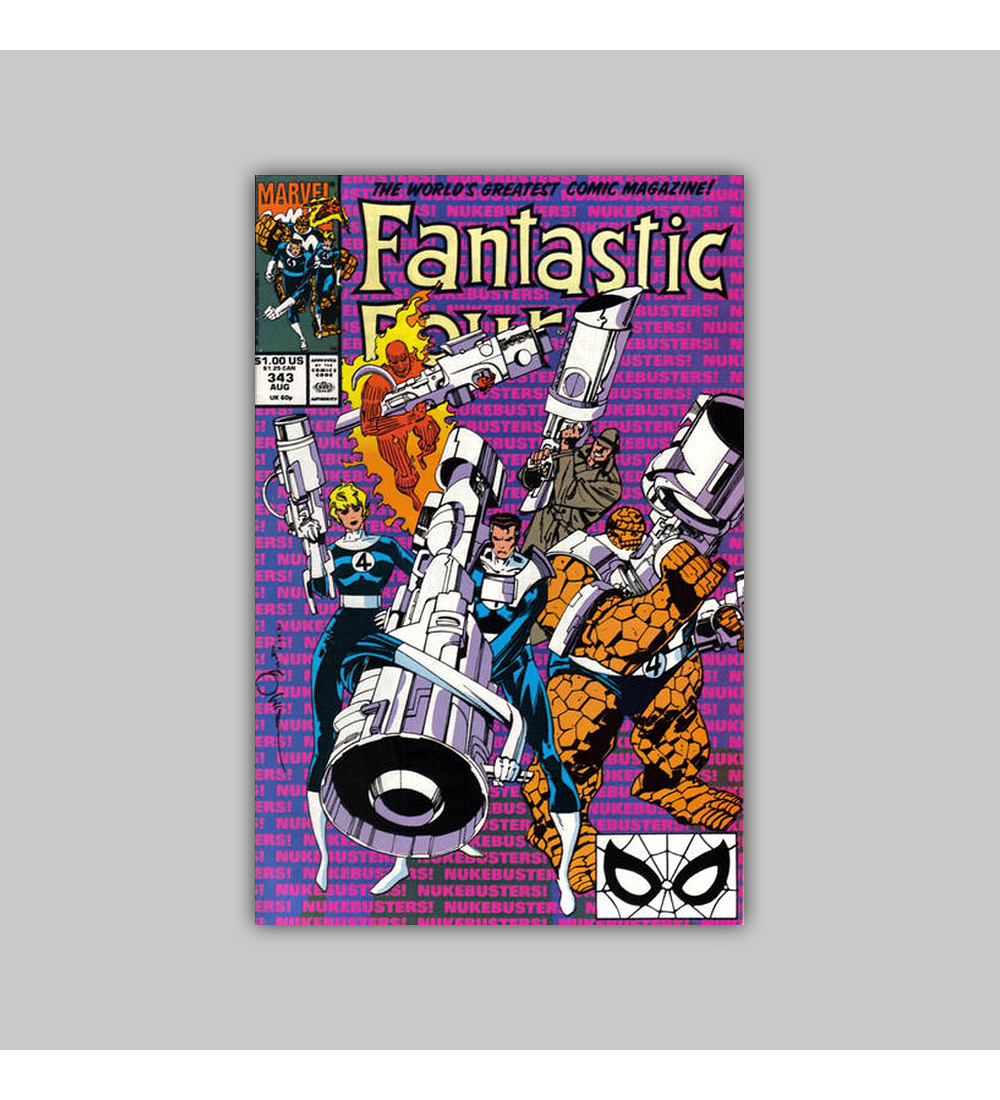 Fantastic Four 343 1990