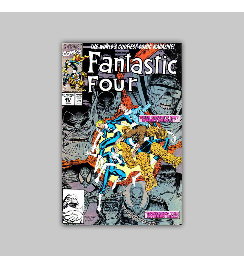 Fantastic Four 347 1990