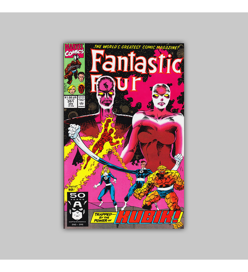 Fantastic Four 351 1991