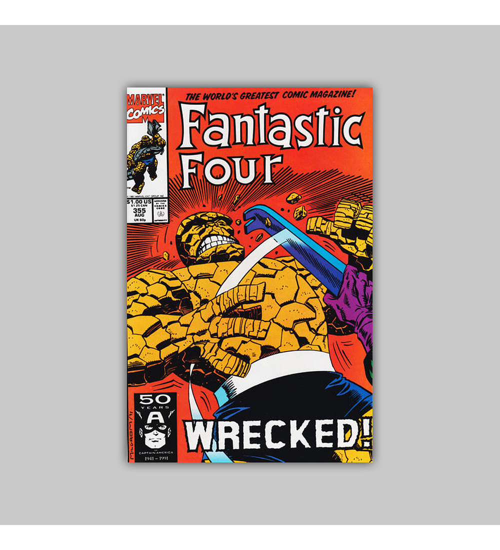 Fantastic Four 355 1991