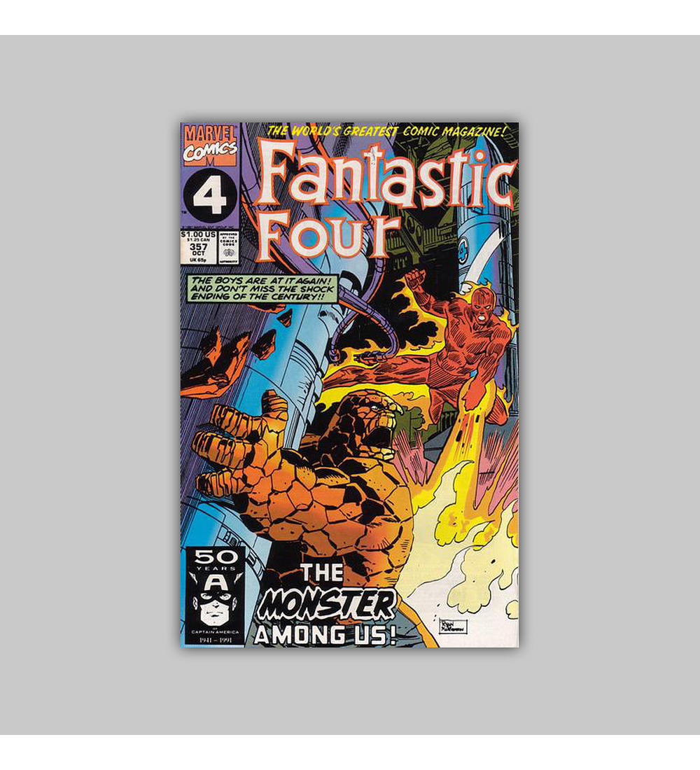 Fantastic Four 357 1991