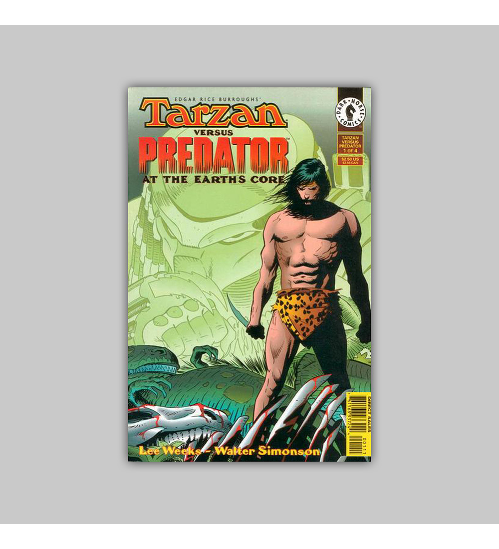 Tarzan Vs. Predator at the Earth’s Core 1 VF (8.0) 1996